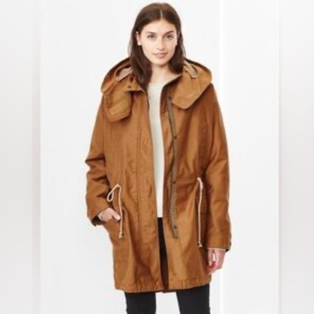 Three-in-one Gap utility parka hooded jacket size S (oversized)